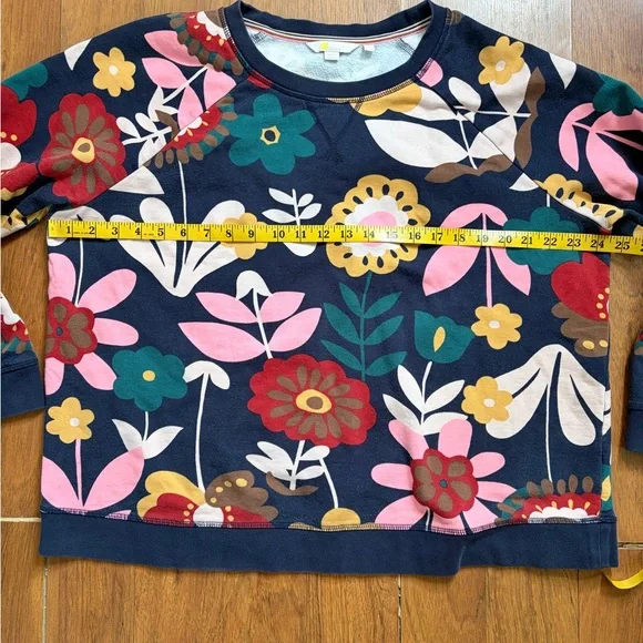 Boden floral sweatshirt - Picture 6 of 7